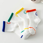 Fashion Socks Solid Color Mesh For Boys And Girls